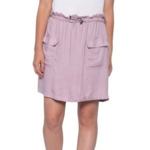 Telluride Paper Bag Waist Bungee Cord Cargo Skirt